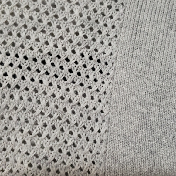 ARITZIA WILFRED COPERNIC GREY SILK AND CASHMERE CARDIGAN - Picture 6 of 9